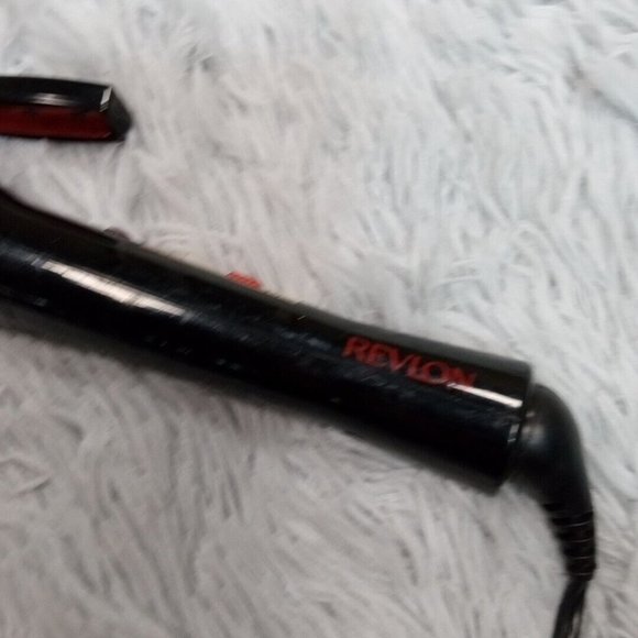 Revlon RV-013 1-1/2" Adjustable Heat Red Aluminum Hair Curling Iron - Picture 4 of 7